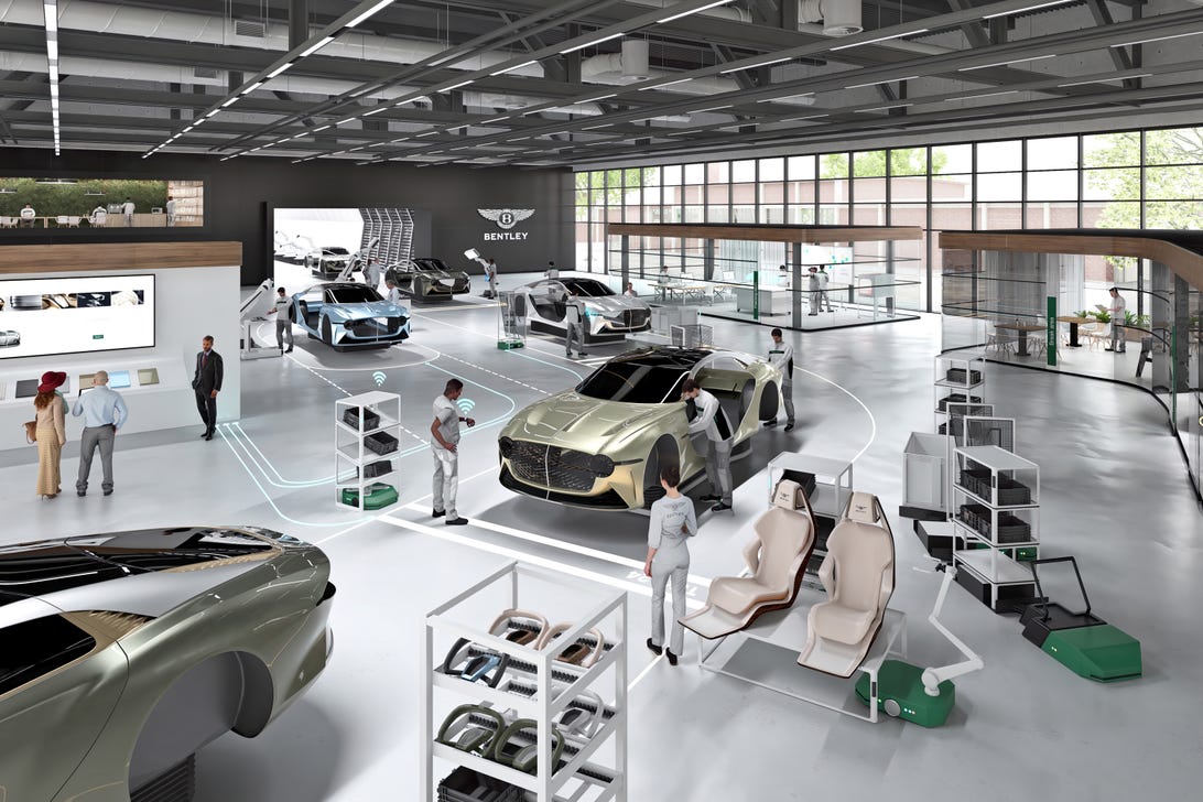 Bentley Beyond100 Production - factory