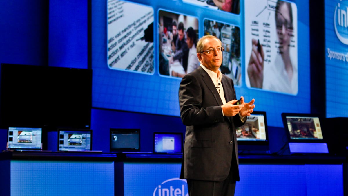 Intel CEO Paul Otellini at IDF