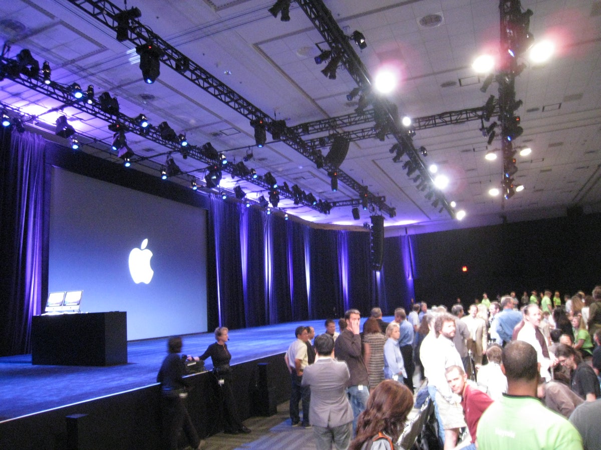 Waiting for Steve Jobs at WWDC 2008