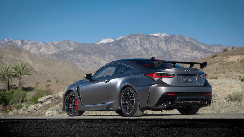 5 things you need to know about the 2020 Lexus RC F Track Edition