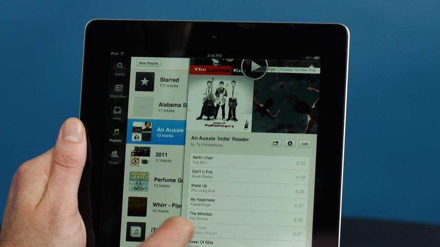 Spotify iPad app: hands on