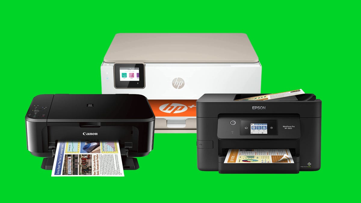 Best Printer Deals: Options From Canon, Epson and HP Start at 