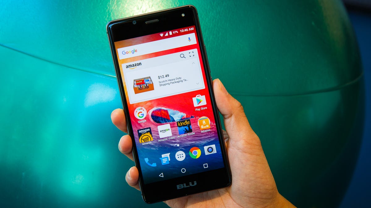 Blu's budget phones have been top sellers on Amazon. They're available again after a suspension over privacy concerns.
