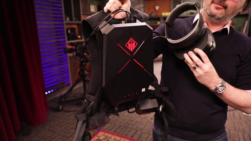 Cut the cables with HP's battery-powered VR backpack