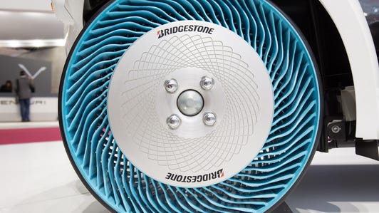 Bridgestone Air Free concept tire