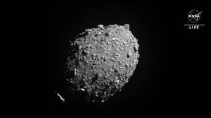 The Moment NASA's DART Probe Hit an Asteroid Captured in Epic Telescope View