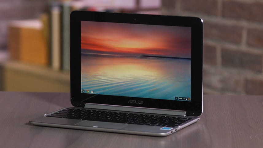 The Asus Flip C100 is a Chromebook with hybrid chops