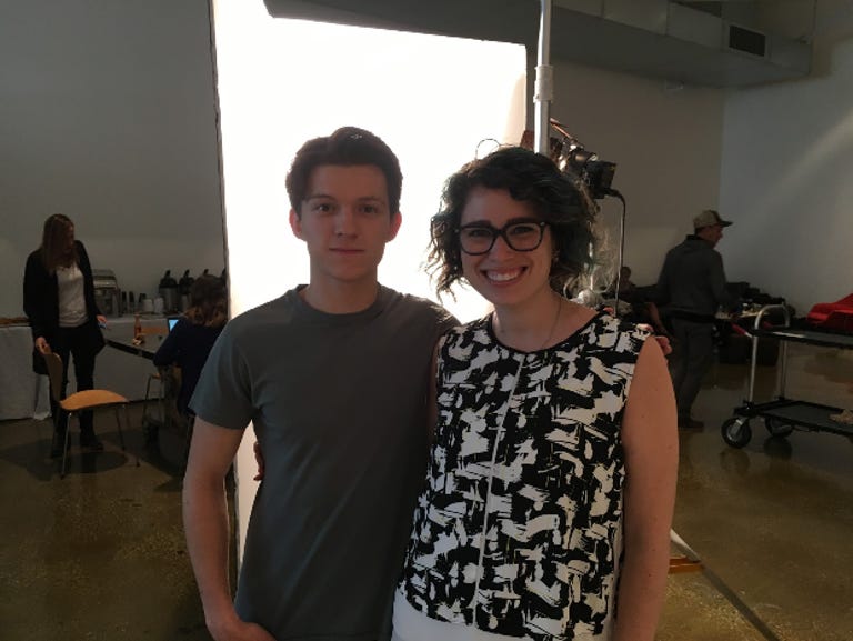 Danielle and Tom Holland