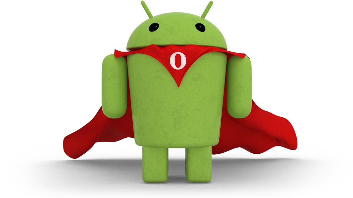 Opera Mobile for Android mascot