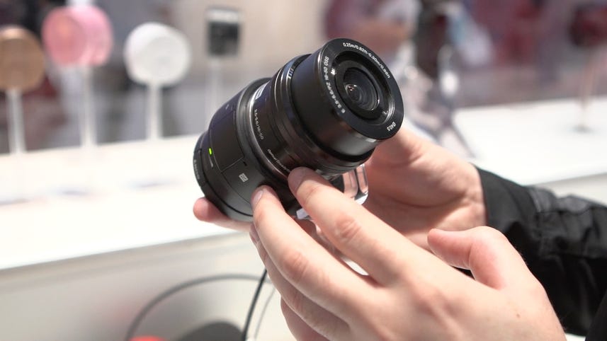 Hands-on with Sony's powerful new lens camera