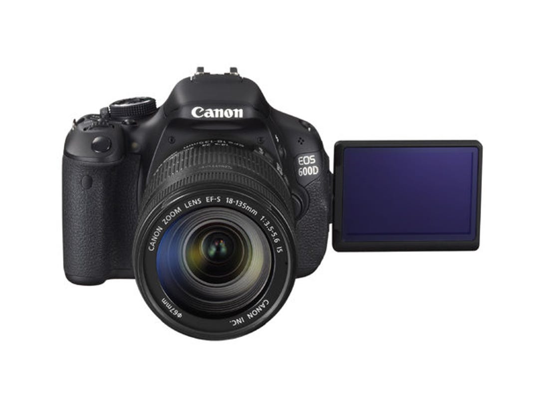 geluid Wat dan ook Nieuwe aankomst Canon EOS 600D and EOS 1100D make entrance at entry level - CNET