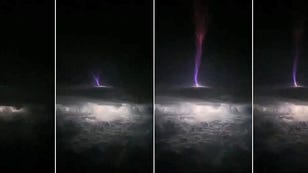 Scientists Investigate Reverse Lightning Bolt That Touched the Edge of Space