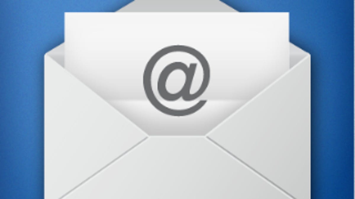 Kindle Fire e-mail icon