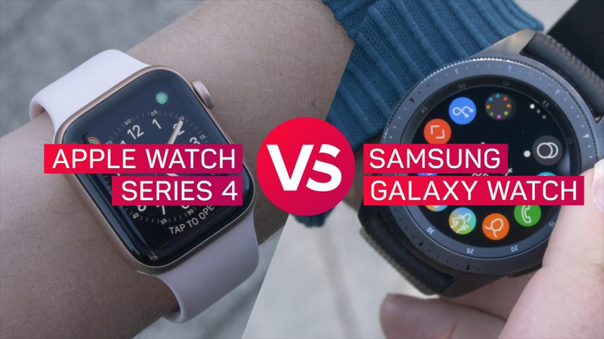 Apple Watch Series 4 vs. Samsung Galaxy Watch: Smartwatch battle