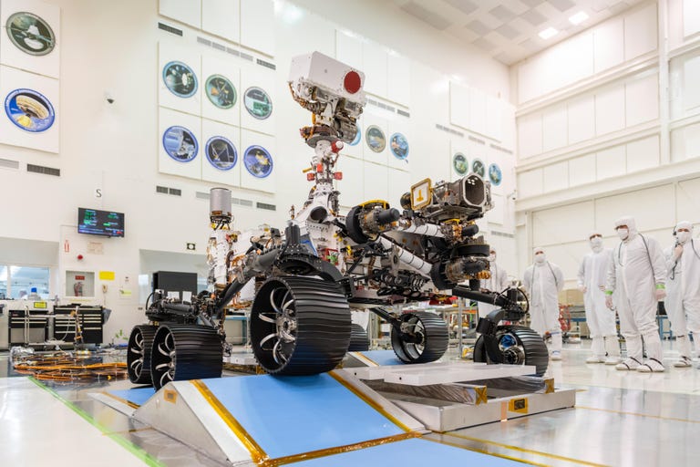 NASA Mars 2020 rover