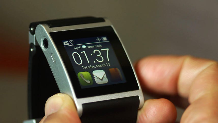 The Android-powered I'm Watch smartwatch promises to pack lots of apps on your wrist