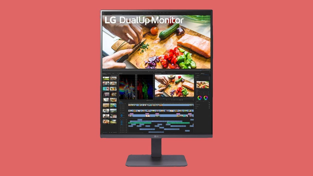 LG 28-inch DualUp monitor