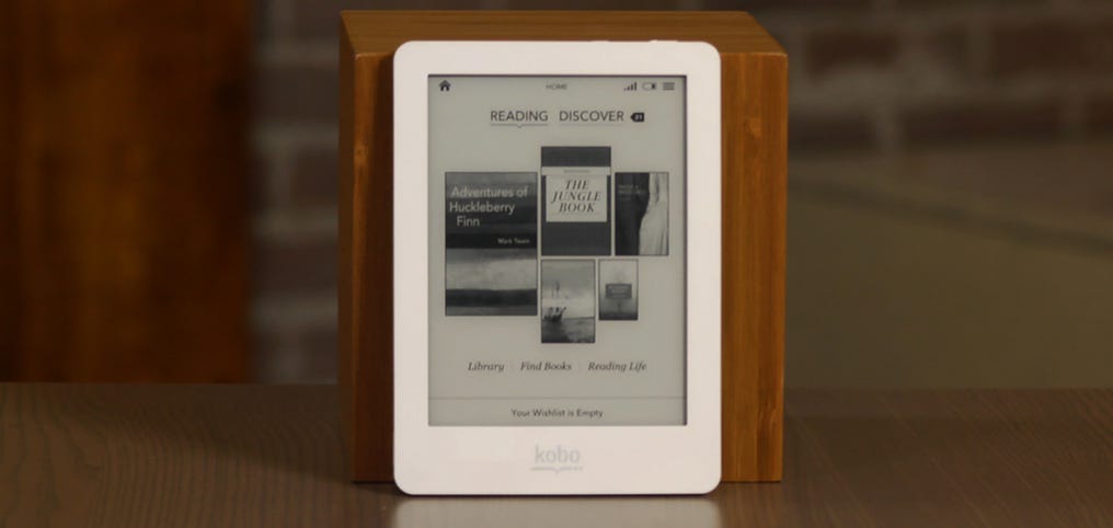 Kobo's surprisingly good $129 self-illuminated e-book reader