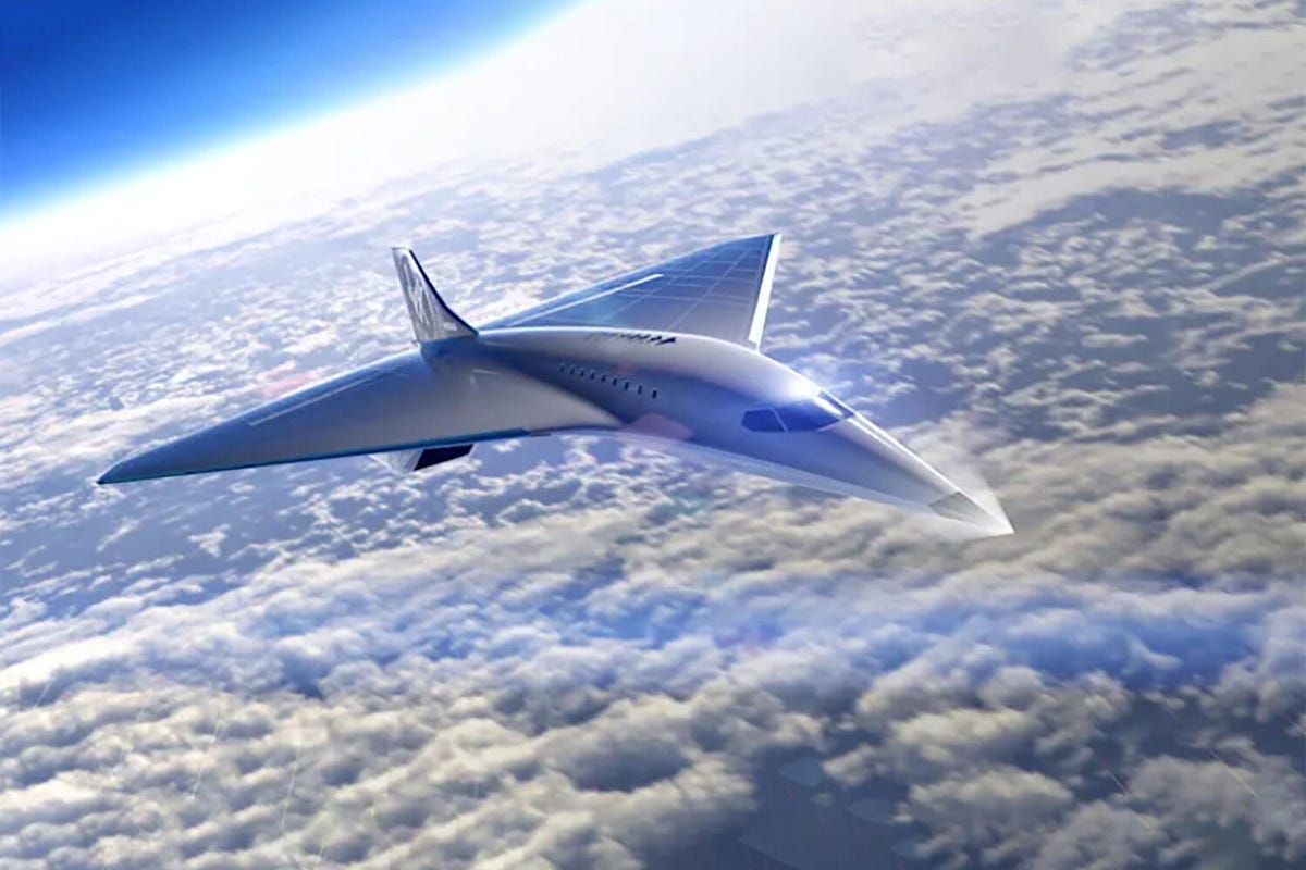Virgin Galactic supersonic plane