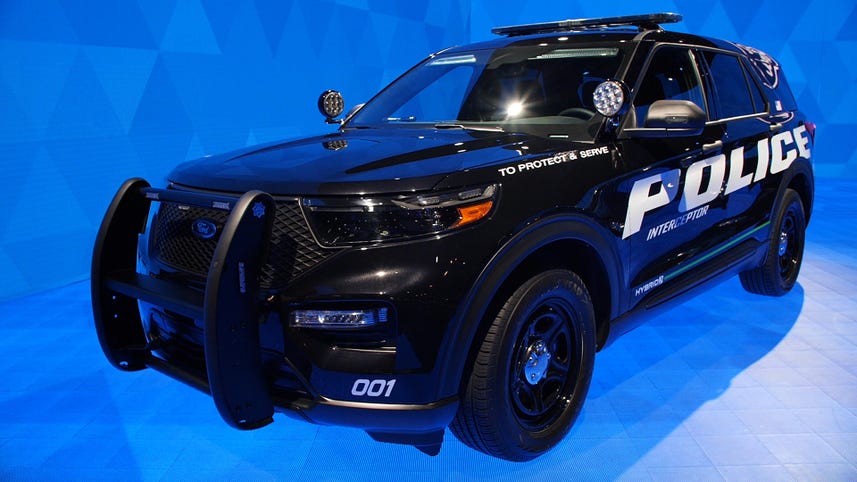 Ford's new Police Interceptor Utility is designed to save fuel and lives