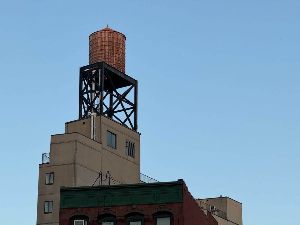 Water tower on the roof