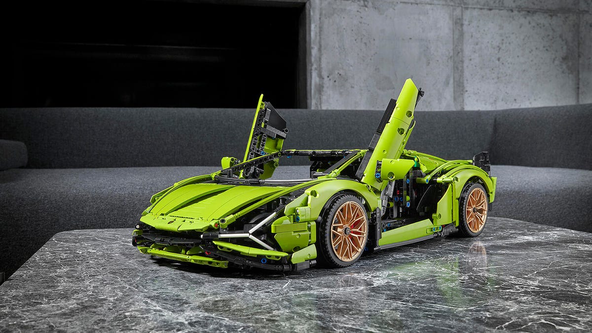Lamborghini Sian FKP 37 Lego Technic kit
