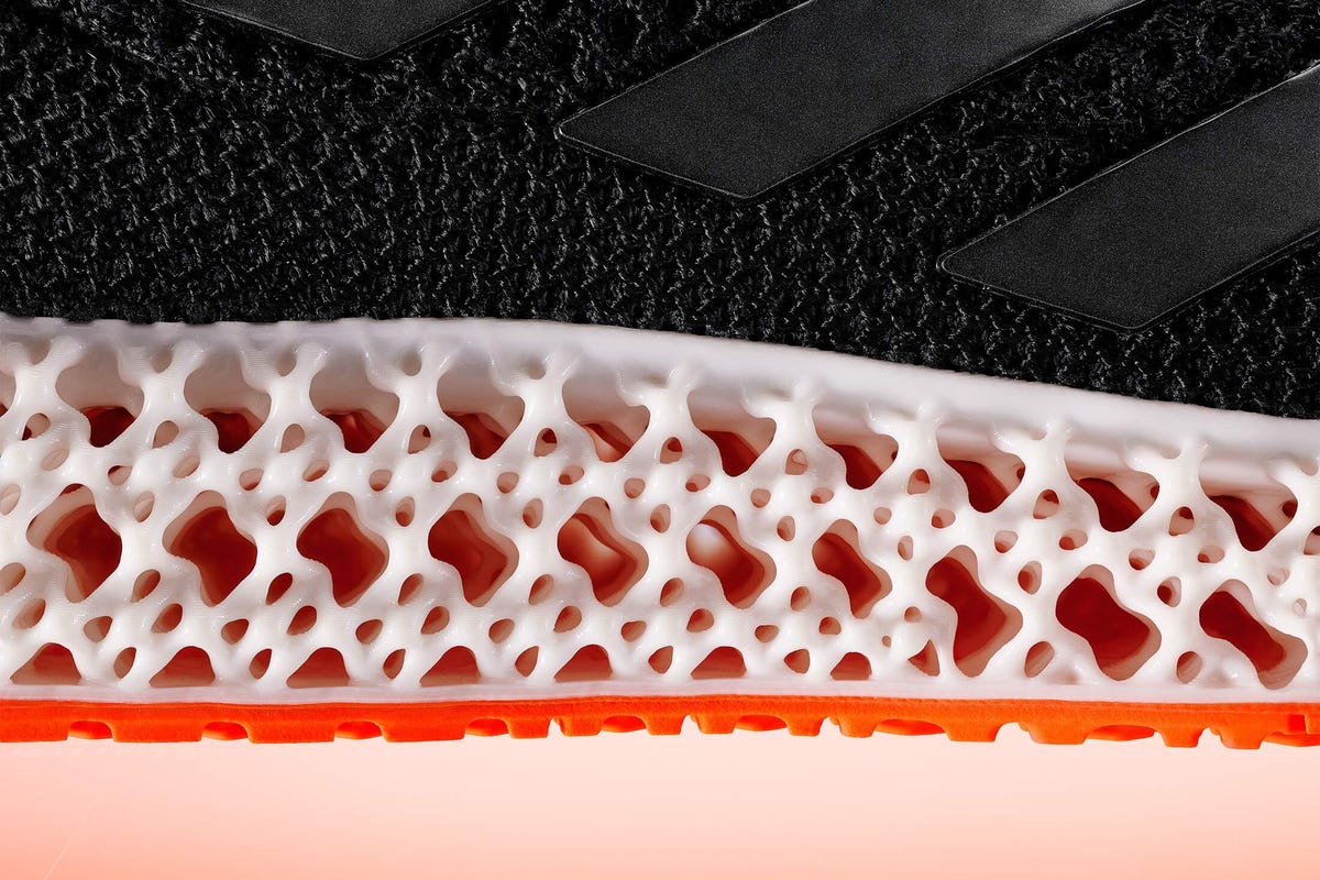 Adidas' 4DFWD 3D printed midsole