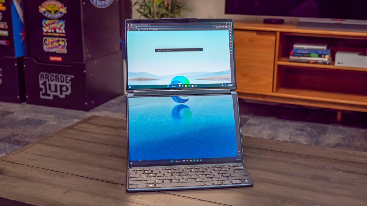 Lenovo Reimagines Laptops at CES With Acrobatic Dual Screens - CNET