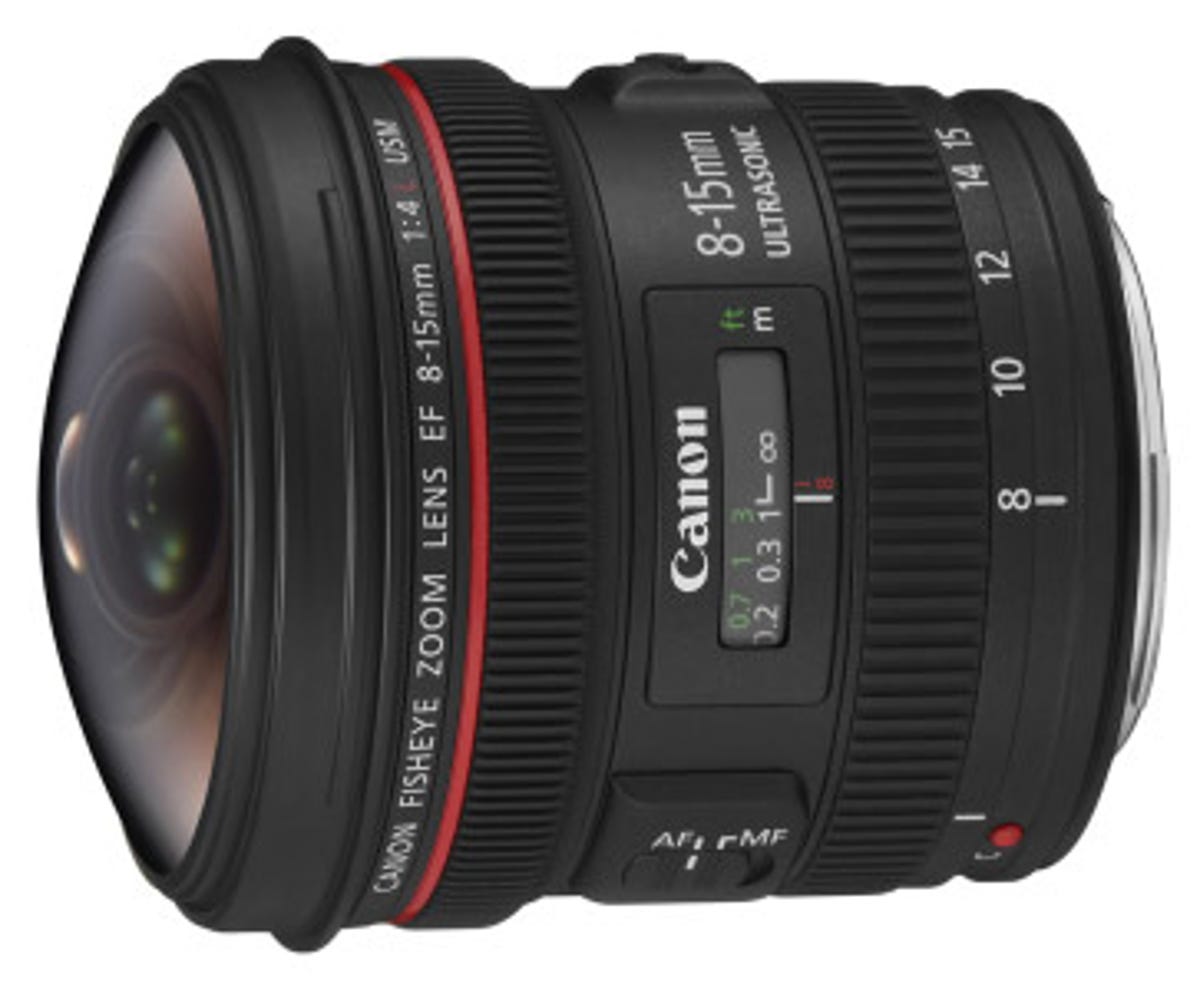 Canon's EF 8-15mm f/4L Fisheye USM lens