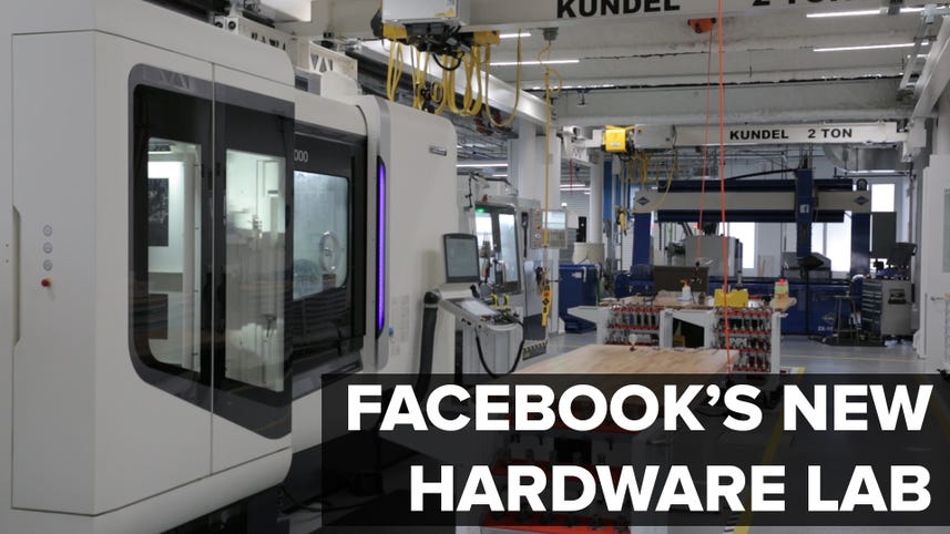 Inside Facebook's new hardware lab
