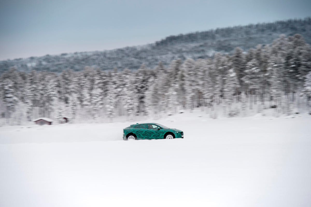 Jaguar I-Pace Winter Testing