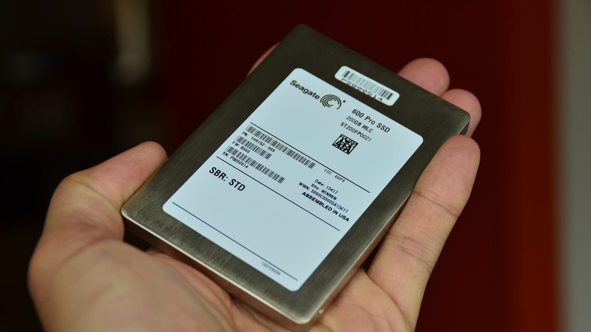 The Seagate 600 Pro SATA-based Enterprise-class solid-state drive from Seagate