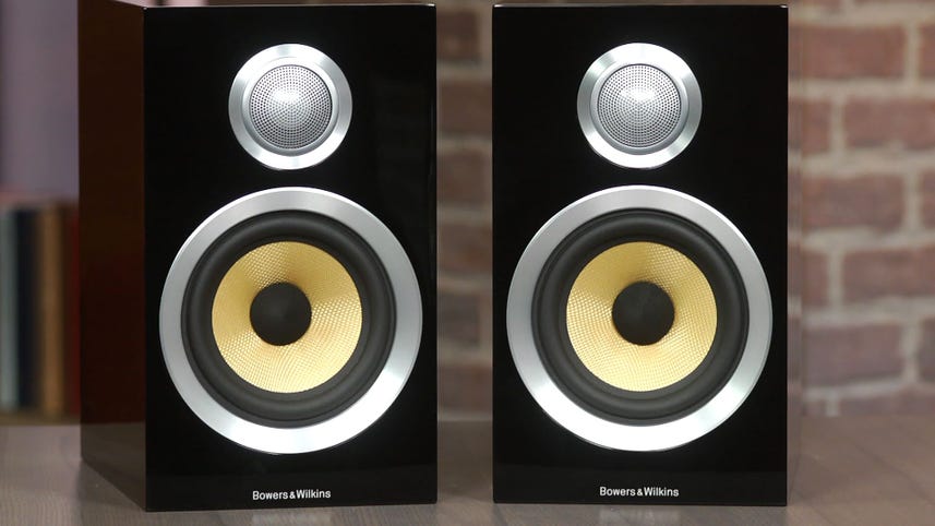 The Bowers and Wilkins CM1 speakers look great