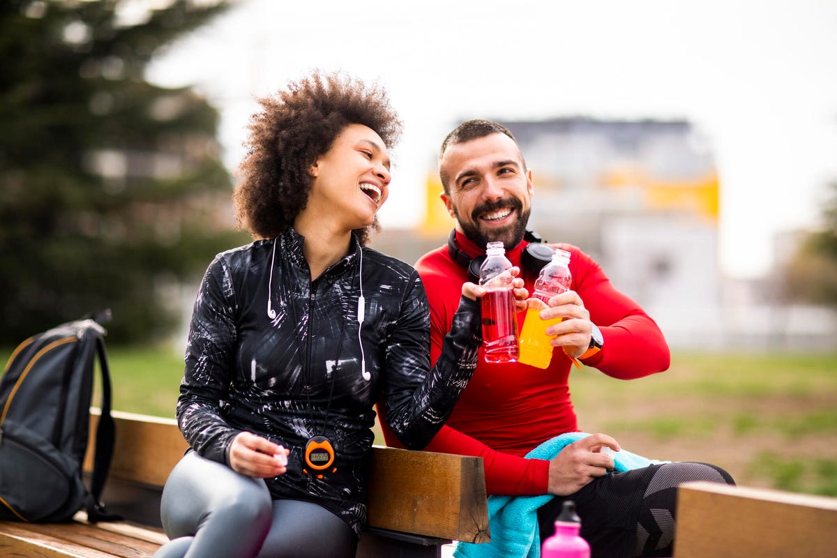 drinking sports drinks after exercise