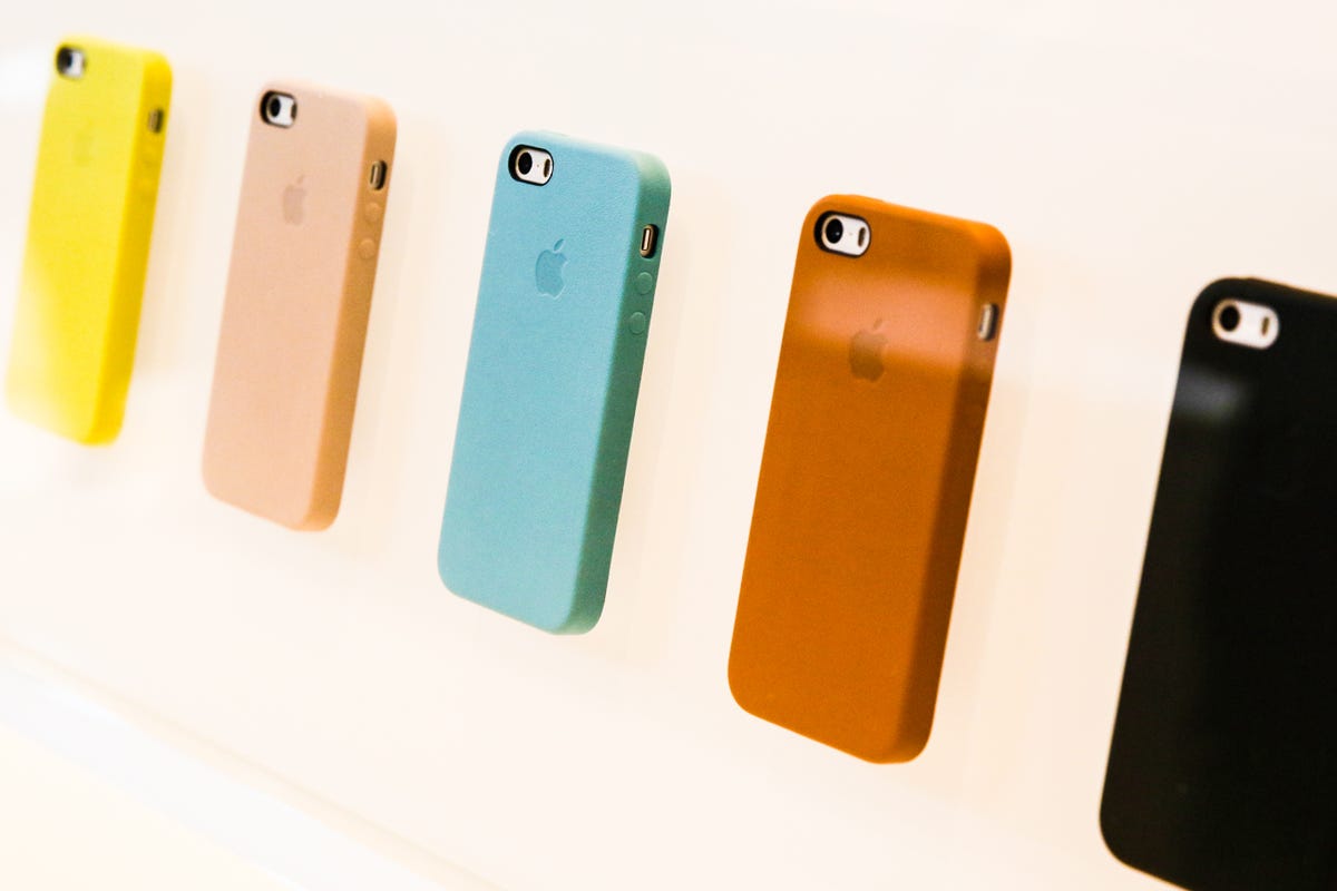 Apple's new iPhone 5S cases.