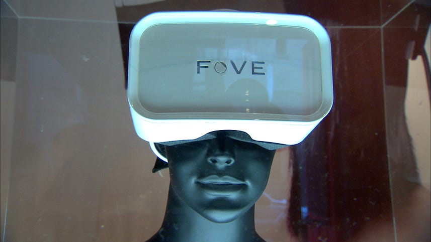 Fove VR tracks your eyes as well as your head