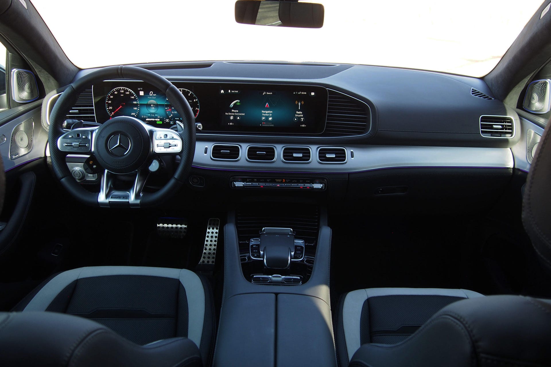 2021 Mercedes AMG GLE63 S Coupe - interior