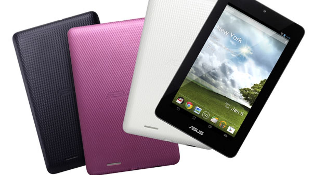 Asus MeMO Pad: the Fonepad may be a higher end version of the MeMO Pad.