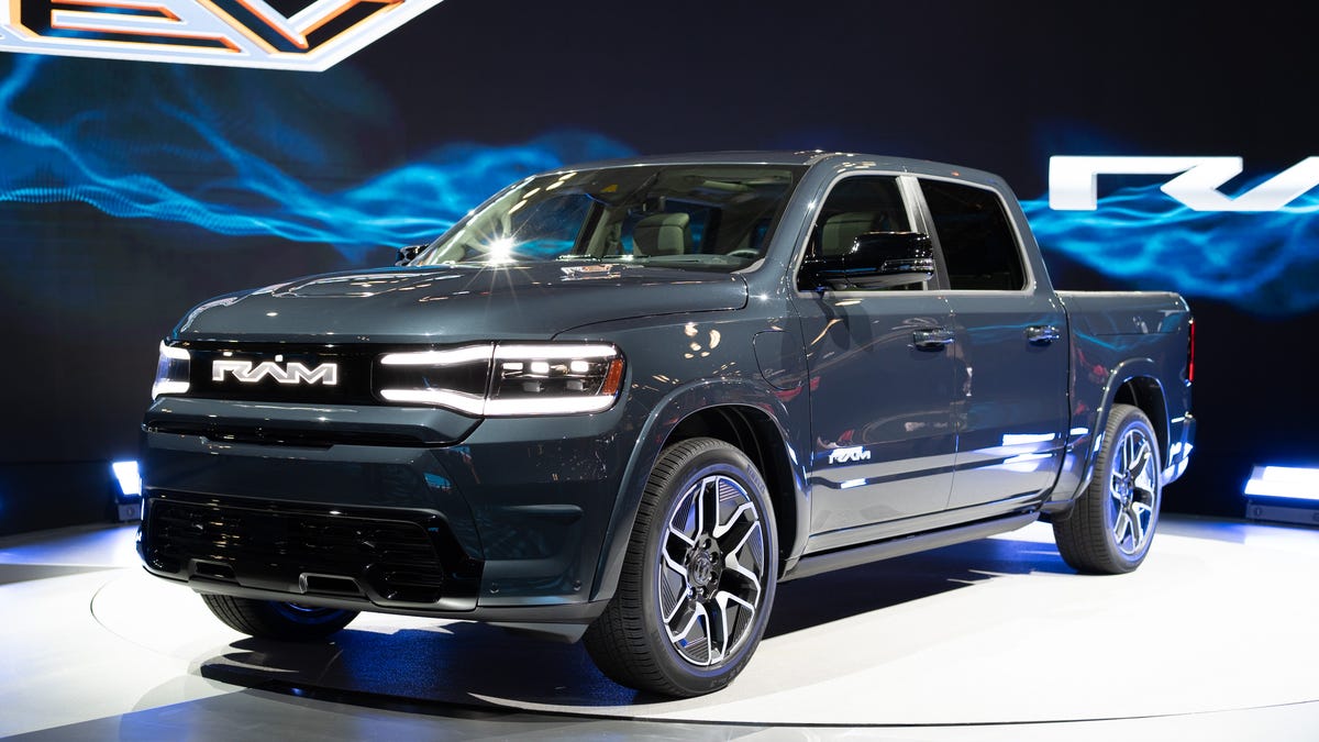 Read more about the article Full-Electric Ram 1500 REV Debuts at New York Auto Show
