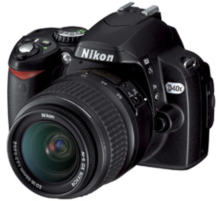 Nikon's new 10.2-megapixel D40x dSLR.