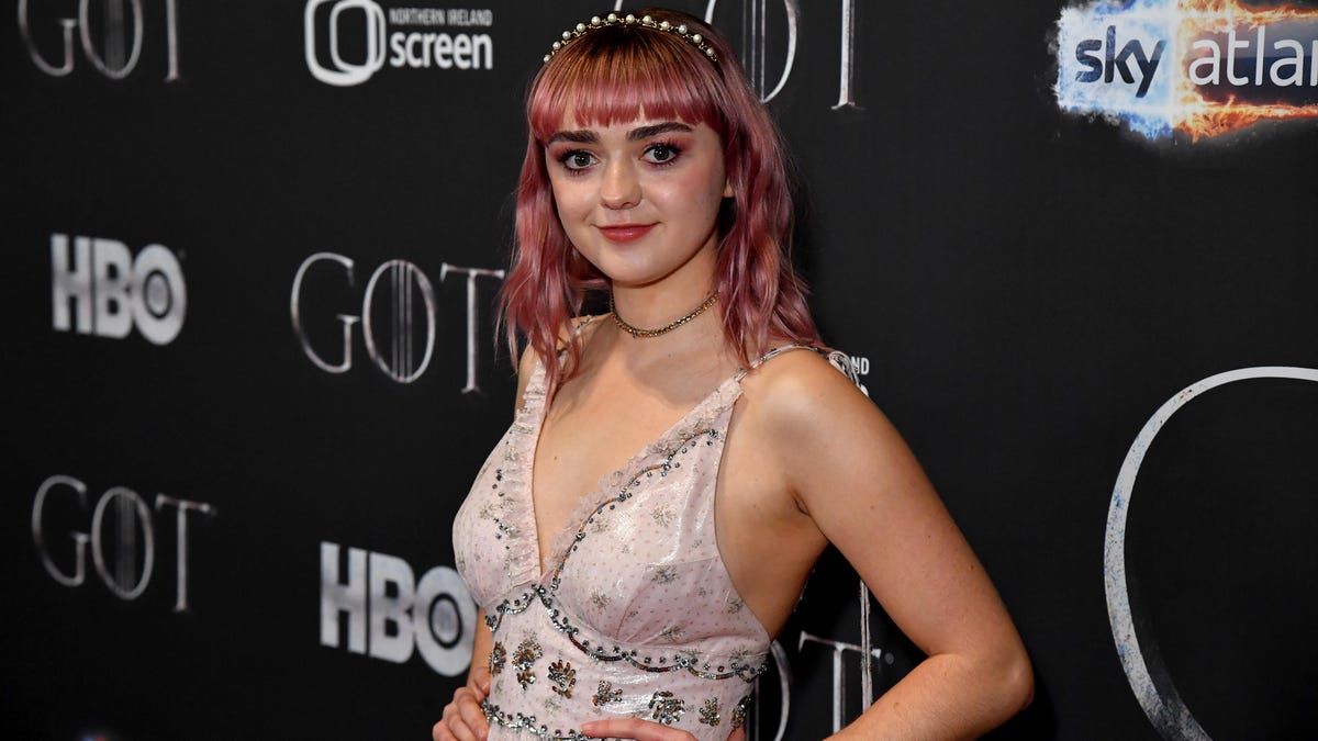Belfast Premiere for Game of Thrones Maisie Williams