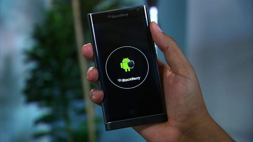 The BlackBerry Priv bets on Android and a novel, slide-out keyboard
