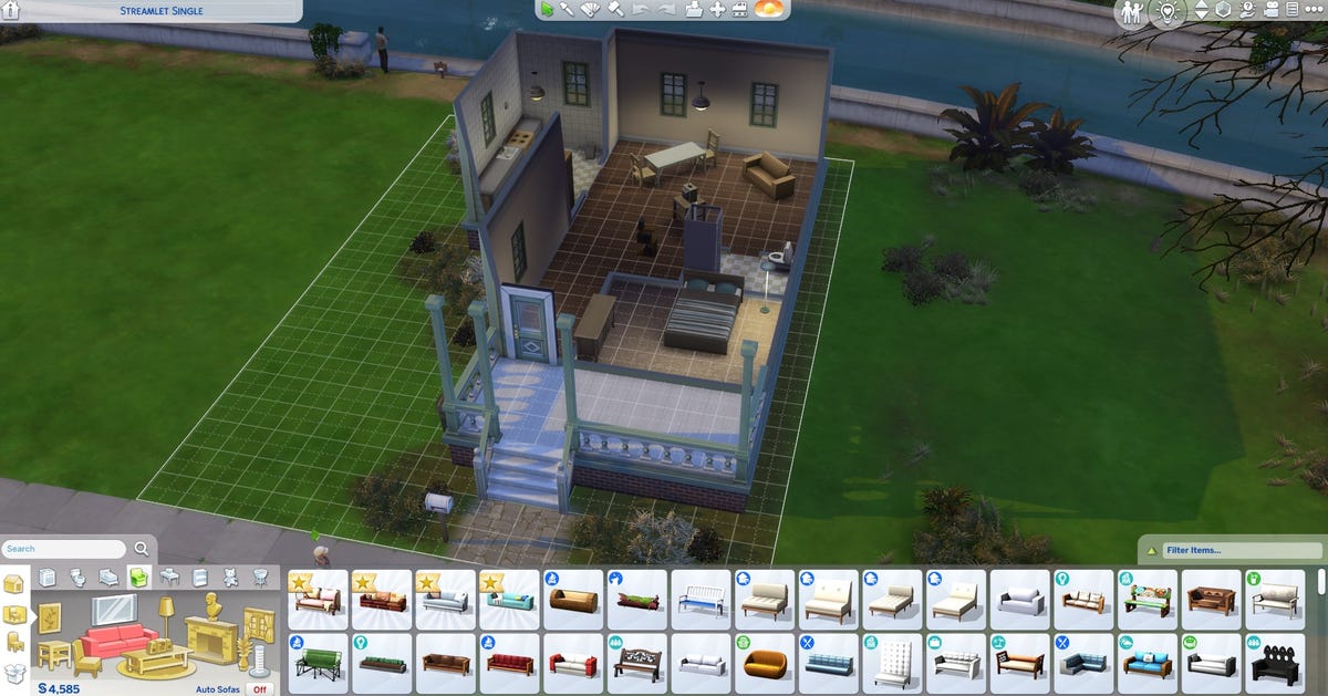 Build mod in The Sims 4