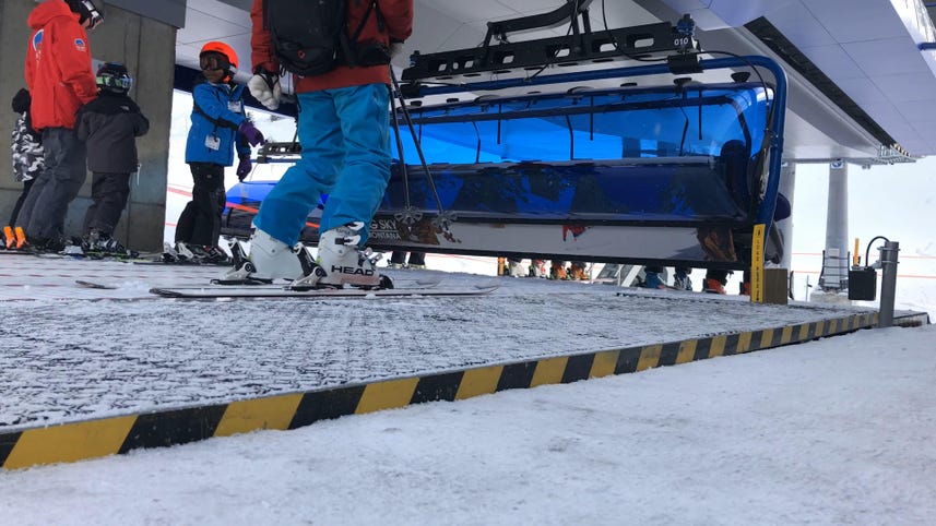 Take a ride on North America’s most high-tech ski lift
