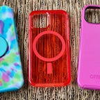Three colorful cases for the iPhone 13