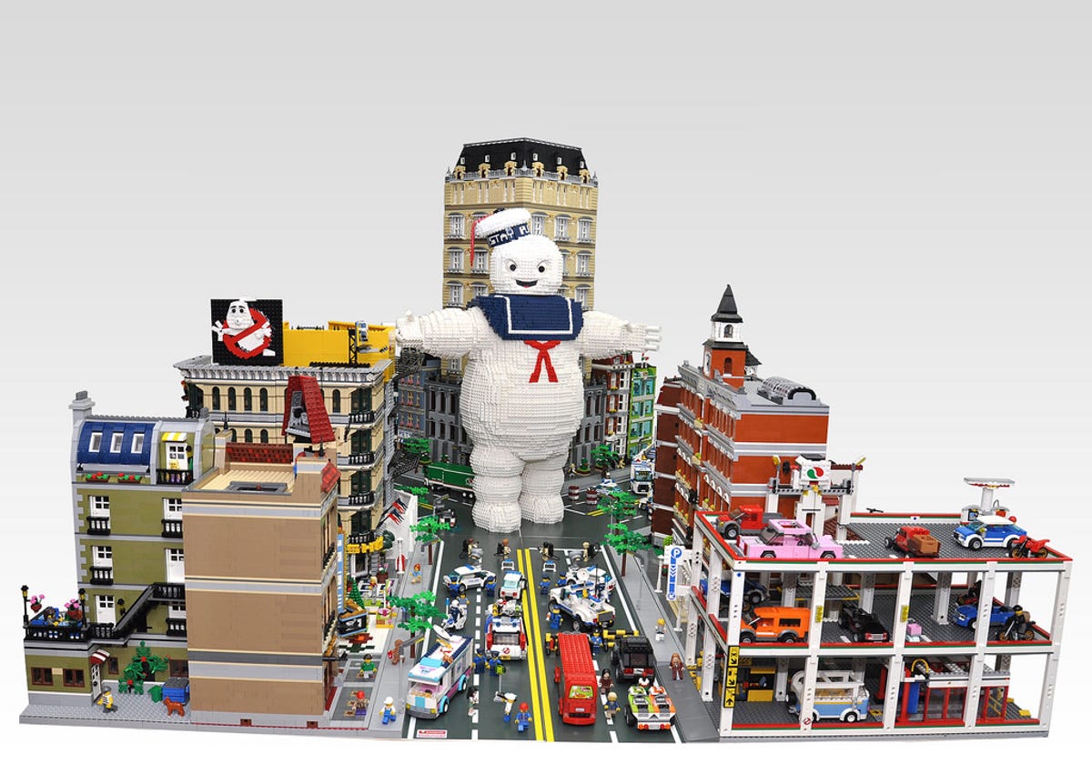 Lego Ghostbuster diorama
