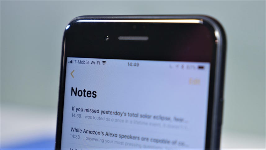 8 tips and tricks for iOS 11's Notes app