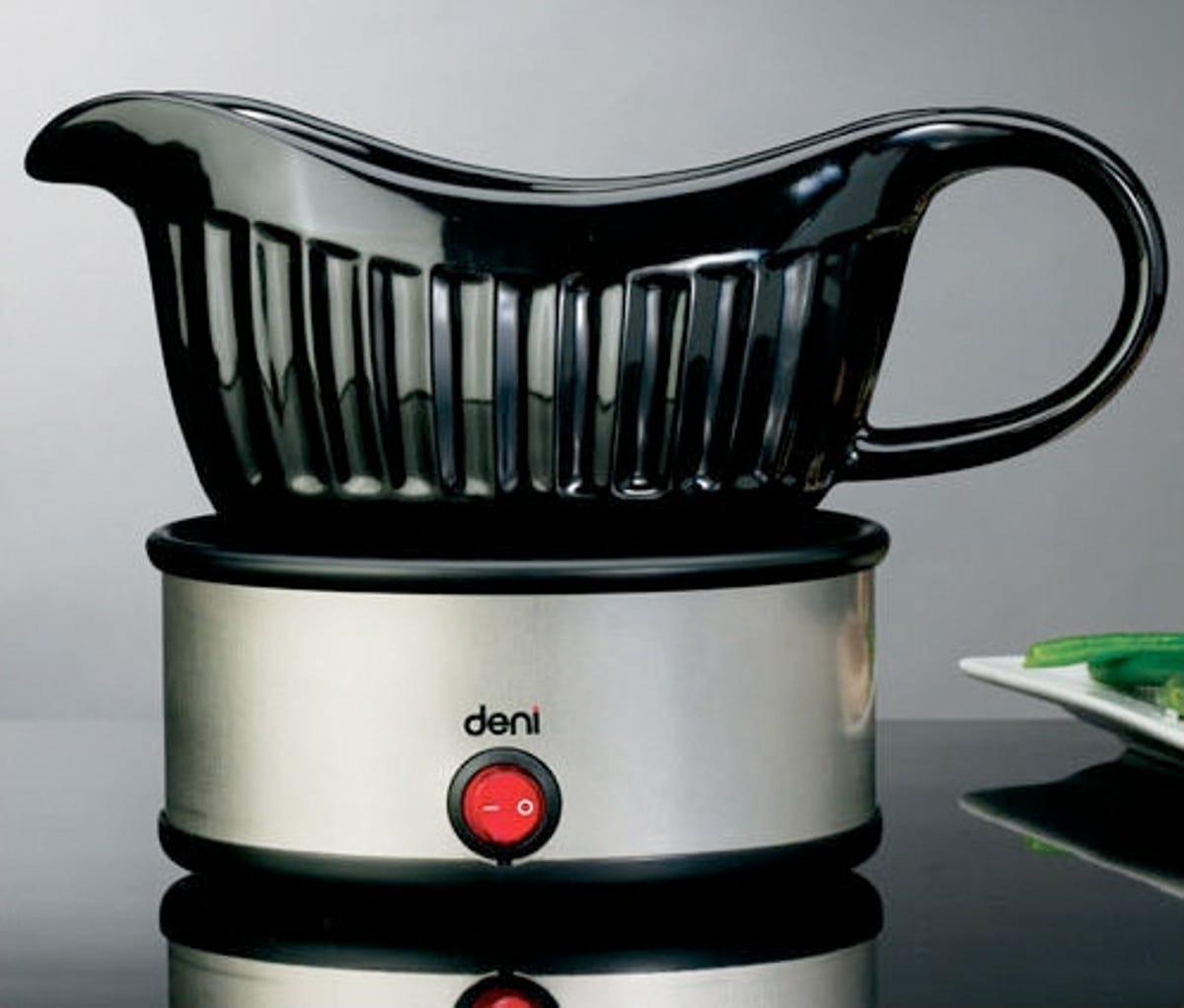The gravy on top: the Deni Gravy Boat and Warmer can be used for more than just gravy.
