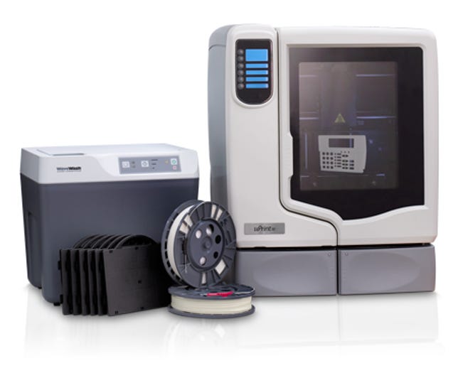 The Stratasys uPrint SE 3D printer rented by Wilson and Defense Distributed.