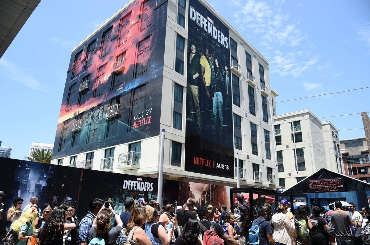 Netflix's activation at 2017 Comic-Con, San Diego, CA, USA - 20 July 2017